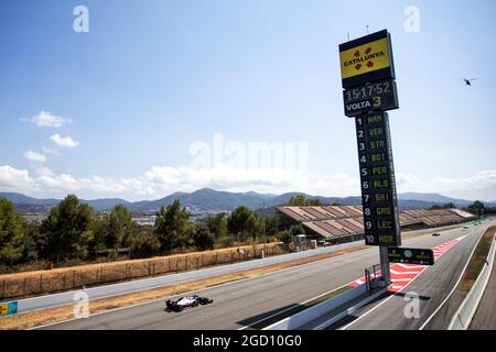 Kevin Magnussen (DEN) Haas VF-20. Großer Preis von Spanien, Sonntag, 16. August 2020. Barcelona, Spanien. Stockfoto