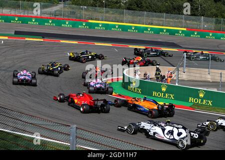 Großer Preis von Belgien, Sonntag, 30. August 2020. Spa-Francorchamps, Belgien. Stockfoto