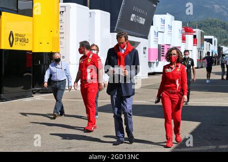 John Elkann (ITA) FIAT Chrysler Automobiles Chairman. Großer Preis der Toskana, Sonntag, 13. September 2020. Mugello Italien. Stockfoto