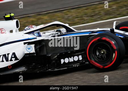 Nichola Latifi (CDN) Williams Racing FW43. Stockfoto