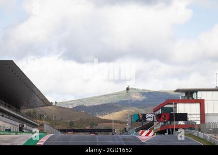 Atmosphäre im Kreislauf. Großer Preis von Portugal, Donnerstag, 22. Oktober 2020. Portimao, Portugal. Stockfoto