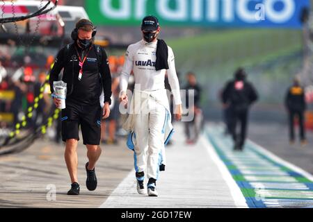 George Russell (GBR) Williams Racing. Großer Preis der Emilia Romagna, Sonntag, 1. November 2020. Imola, Italien. Stockfoto