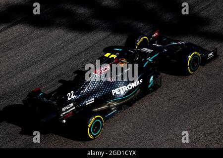 Stoffel Vandoorne (Bel) Mercedes AMG F1 W11 Reservefahrer. Formula One Testing, Dienstag, 15. Dezember 2020. Yas Marina Circuit, Abu Dhabi, VAE. Stockfoto