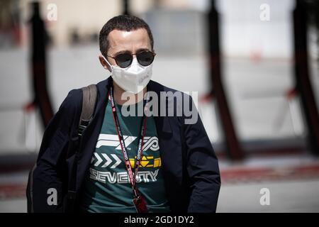 Nicolas Todt (FRA) Driver Manager. Großer Preis von Bahrain, Donnerstag, 25. März 2021. Sakhir, Bahrain. Stockfoto