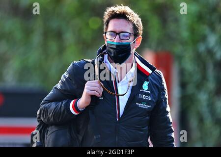 Andrew Shovlin (GBR) Mercedes AMG F1 Engineer. Emilia Romagna Grand Prix, Freitag, 16. April 2021. Imola, Italien. Stockfoto