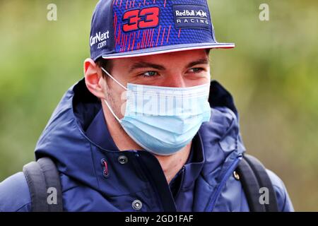 Max Verstappen (NLD) Red Bull Racing. Großer Preis der Emilia Romagna, Samstag, 17. April 2021. Imola, Italien. Stockfoto