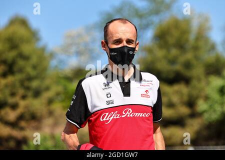 Robert Kubica (POL) Alfa Romeo Racing Reserve Driver. Großer Preis von Spanien, Samstag, 8. Mai 2021. Barcelona, Spanien. Stockfoto