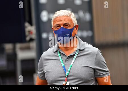 Michael Latifi (CDN), Vater von Nichola Latifi (CDN) Williams Racing. Großer Preis von Frankreich, Samstag, 19. Juni 2021. Paul Ricard, Frankreich. Stockfoto