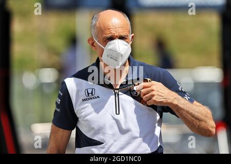 Franz Tost (AUT) AlphaTauri Teamchef. Steiermark Grand Prix, Donnerstag, 24. Juni 2021. Spielberg, Österreich. Stockfoto