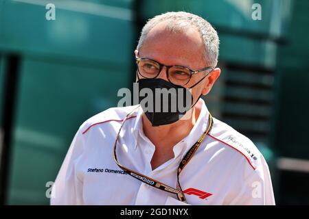 Stefano Domenicali (ITA) Formel-1-Präsident und CEO. Steiermark Grand Prix, Samstag, 26. Juni 2021. Spielberg, Österreich. Stockfoto