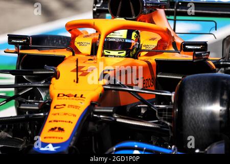 Lando Norris (GBR) McLaren MCL35M. Steiermark Grand Prix, Samstag, 26. Juni 2021. Spielberg, Österreich. Stockfoto
