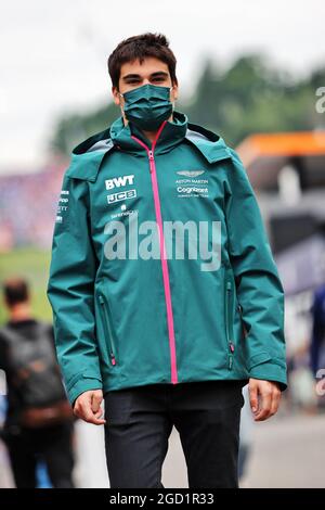 Lance Stroll (CDN) Aston Martin F1 Team. Großer Preis von Österreich, Sonntag, 4. Juli 2021. Spielberg, Österreich. Stockfoto