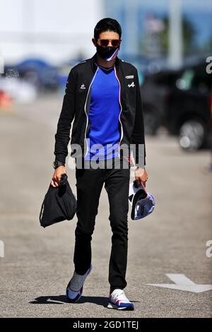 Esteban Ocon (FRA) Alpine F1 Team. Großer Preis von Ungarn, Donnerstag, 29. Juli 2021. Budapest, Ungarn. Stockfoto