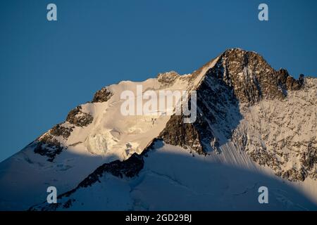 Geographie / Reisen, Schweiz, Piz Bernina, Bernina, Engadin, ADDITIONAL-RIGHTS-CLEARANCE-INFO-NOT-AVAILABLE Stockfoto