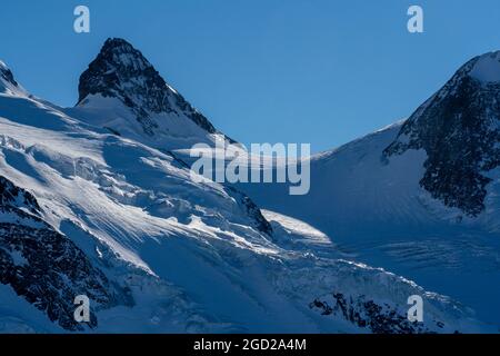 Geographie / Reisen, Schweiz, Morteratschgletscher, Bernina, Engadin, ADDITIONAL-RIGHTS-CLEARANCE-INFO-NOT-AVAILABLE Stockfoto