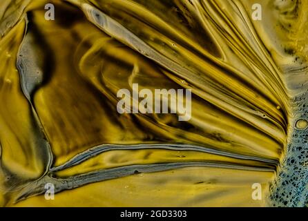 Der moderne abstrakte Hintergrund mit Ölfarben. Stockfoto