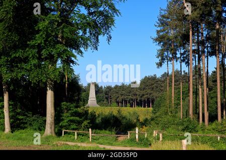 Das 5. Australian Division Memorial auf dem Buttes New British Cemetery in Zonnebeke, Belgien Stockfoto