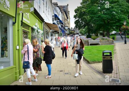 Montpellier Parade Harrogate North Yorkshire England Großbritannien Stockfoto