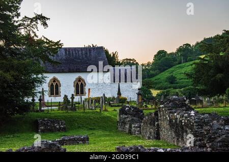 Talley Parish Church, Llandeilo, Carmarthenshire, Wales. VEREINIGTES KÖNIGREICH Stockfoto