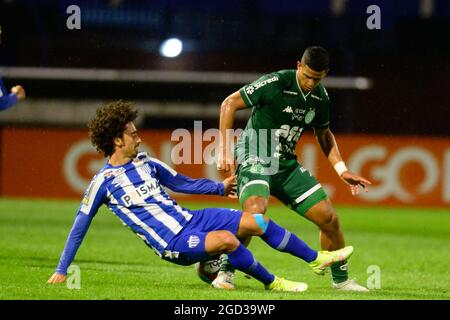 Florianópolis (SC), 10/08/2021 - Futebol / Campeonato Brasileiro - Partida entre Avaí X Guarani válida pela 17ª rodada da Série B do Campeonato Brasil Stockfoto