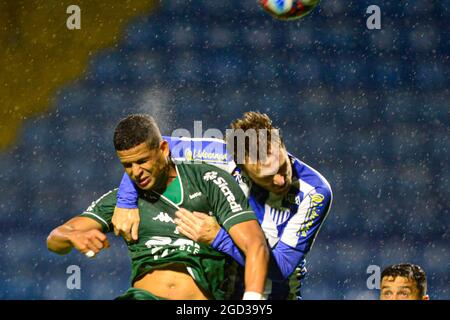 Florianópolis (SC), 10/08/2021 - Futebol / Campeonato Brasileiro - Partida entre Avaí X Guarani válida pela 17ª rodada da Série B do Campeonato Brasil Stockfoto