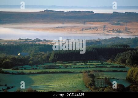 FRANKREICH, FINISTERE (29), REGIONALER NATURPARK ARMORICA, ARREE-GEBIRGE, BRETAGNE. Stockfoto