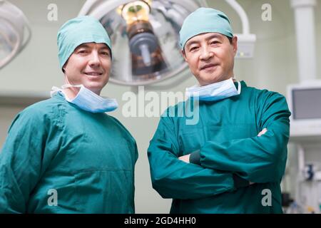 Porträt des Chirurgen Stockfoto