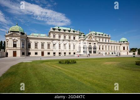 Geographie / Reisen, Österreich, Wien, Schloss Belvedere, Außenansicht, ADDITIONAL-RIGHTS-CLEARANCE-INFO-NOT-AVAILABLE Stockfoto