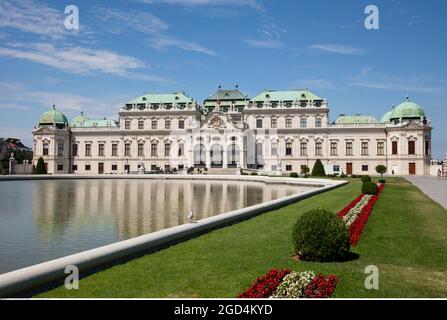 Geographie / Reisen, Österreich, Wien, Schloss Belvedere, Außenansicht, ADDITIONAL-RIGHTS-CLEARANCE-INFO-NOT-AVAILABLE Stockfoto