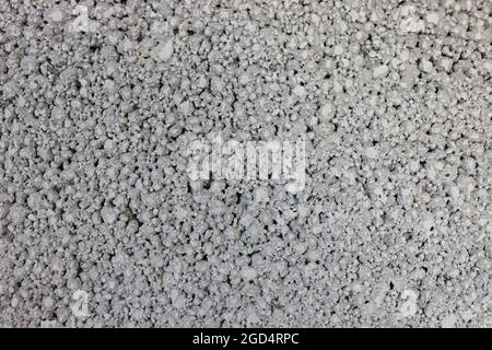 Betonblöcke aus geschäumtem Ton für Fundamente und leichte Aggregatblöcke Stockfoto