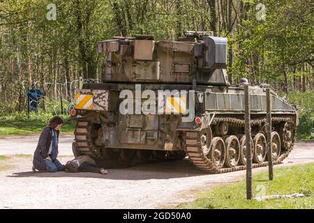 MIDSOMER ERMORDET XVIII „DAS DORF, DAS VON DEN TOTEN AUFERSTANDEN IST“ Stockfoto