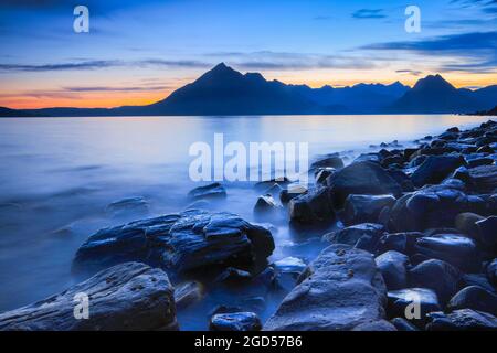 Geographie / Reisen, Großbritannien, Schottland, Strand von Elgol, Schottland, NICHT-EXKLUSIV-VERWENDUNG FÜR DIE VERWENDUNG VON FALTKARTEN-GRUSSKARTEN-POSTKARTEN-KARTEN Stockfoto