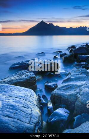 Geographie / Reisen, Großbritannien, Schottland, Strand von Elgol, Schottland, NICHT-EXKLUSIV-VERWENDUNG FÜR DIE VERWENDUNG VON FALTKARTEN-GRUSSKARTEN-POSTKARTEN-KARTEN Stockfoto