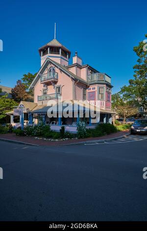 Oak Bluffs Inn House in Oak Bluffs, Martha's Vineyard Island Stockfoto