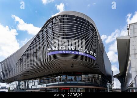 Ansicht des West Quay Shopping Complex Southampton City Centre, Southampton, Hampshire, England, Großbritannien Stockfoto