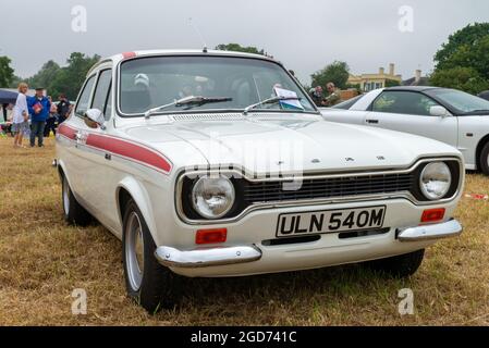 Rochford, Essex, Großbritannien - 27. Juni 2021: Rochford Oldtimer-Show auf dem Rasen in Essex. Stockfoto