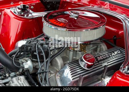 Rochford, Essex, Großbritannien - 27. Juni 2021: Rochford Oldtimer-Show auf dem Rasen in Essex. Stockfoto