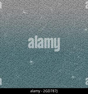 Glitter Papierhintergrund blau grün silber in 12x12 für Basteln, digitale Scrapbooking, Backdrops, Seitenelemente für abstrakte Strukturdesigns. Stockfoto