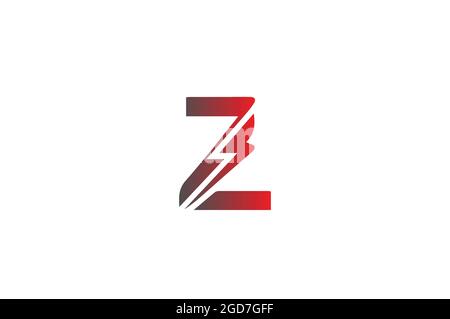 Alphabetisches Logo-Design Initiale Logo-Vektorgrafik für Unternehmen oder Marken Stock Vektor