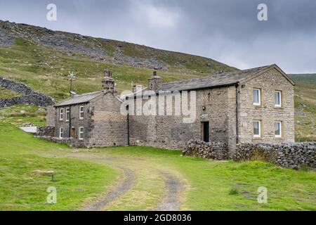 Hag Dyke liegt oberhalb von Kettlewell im Yorkshire Dales National Park, England Stockfoto