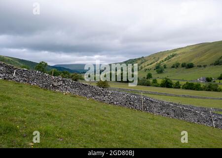 Upper Wharfedale, Kettlewell, North Yorkshire, Yorkshire Dales National Park, England, Großbritannien Stockfoto