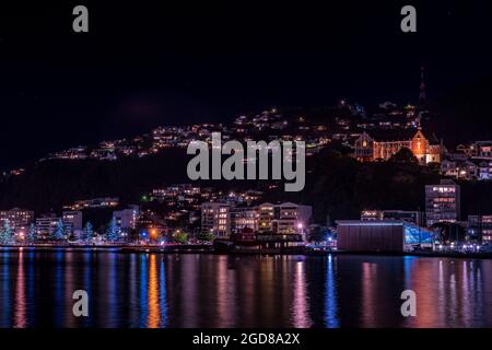 Royal Port Nicholson Yacht Club - Wellington, Neuseeland Stockfoto