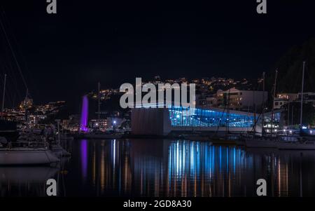 Royal Port Nicholson Yacht Club - Wellington, Neuseeland Stockfoto