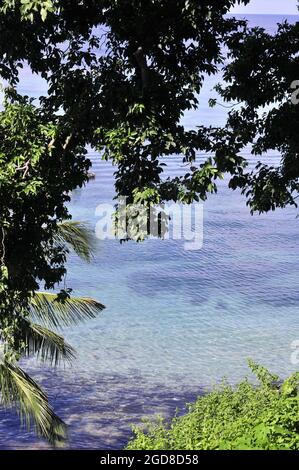 Bunaken Island, Eine kleine Insel vor Manado City, Sulawesi, Indonesien 2018 Stockfoto