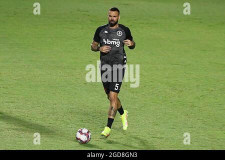 Rio de Janeiro, Brasilien, 19. Juni 2021. Fußballspieler Leandro Castan von der Vasco-Mannschaft, während des Spiels gegen die CRB für den Campeonato Brasileiro S Stockfoto