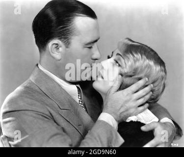 ROBERT ARMSTRONG und CAROLE LOMBARD in BIG NEWS 1929 Regisseur GREGORY LA CAVA spielt George S. Brooks Pathe Exchange Stockfoto