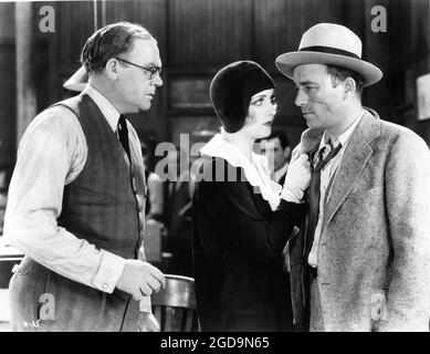 CHARLES SELLON CAROLE LOMBARD und ROBERT ARMSTRONG in BIG NEWS 1929 Regisseur GREGORY LA CAVA spielt George S. Brooks Pathe Exchange Stockfoto