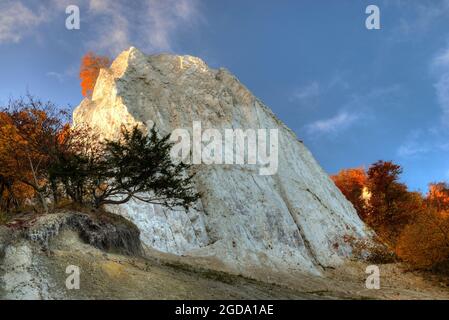 Stubbenkammer, Jasmund Kreide Felsen auf der ostsee Stockfoto