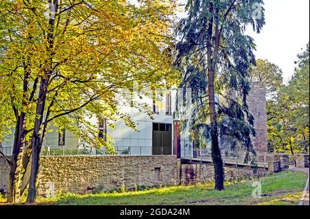 Bochum (Deutschland, Nordrhein-Westfalen): Haus Weitmar; Museum im Schlosspark Weitmar Stockfoto