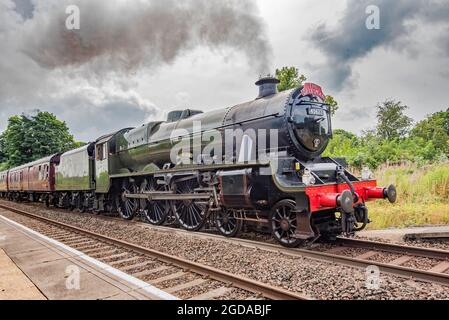 Stanier 'Jubilee' 4-6-0 45699. Trägt die Identität 45627 'Sierra Leone', Identitätskrise als Galatea 45699 ?? Stockfoto